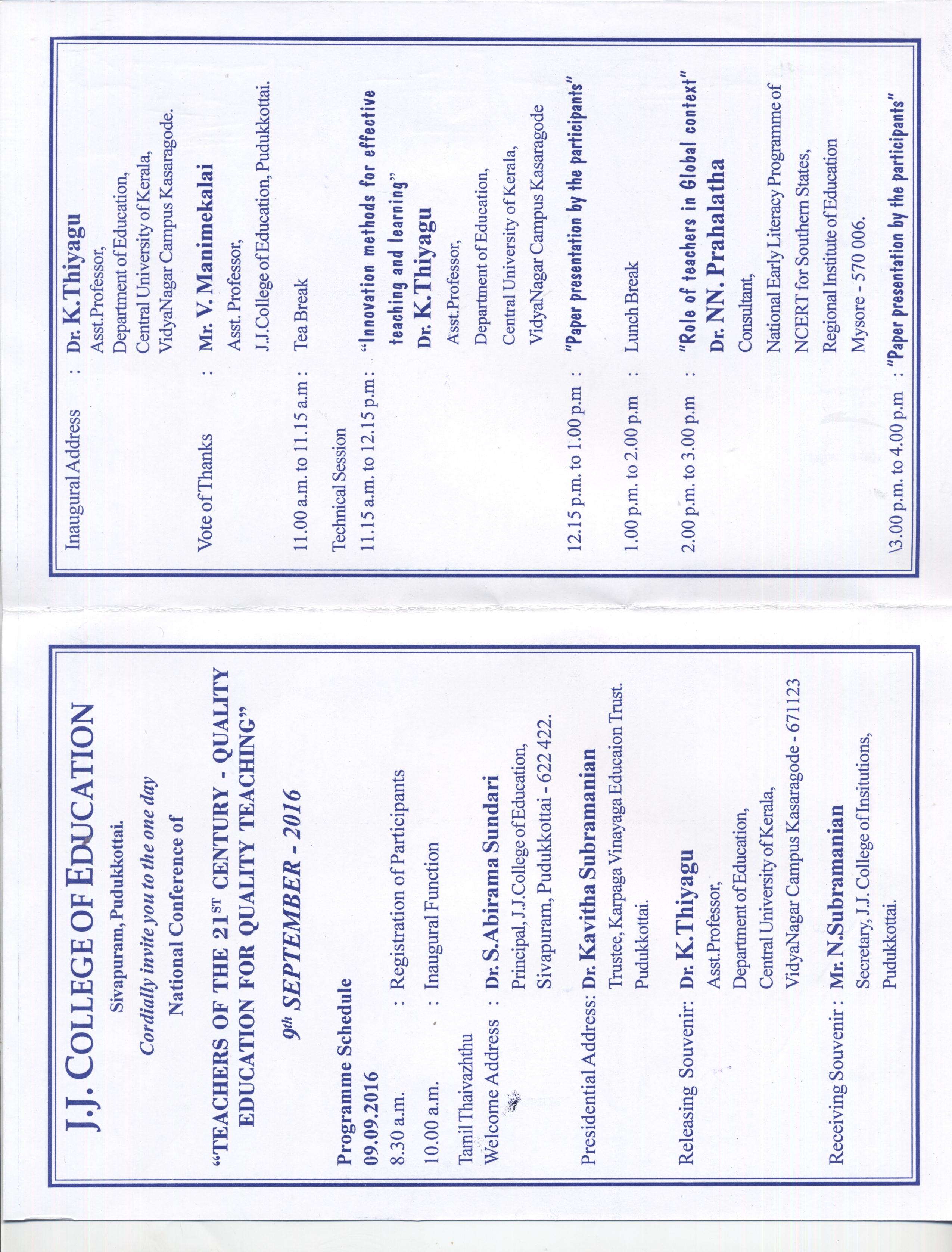 Event Invitations & Circulars